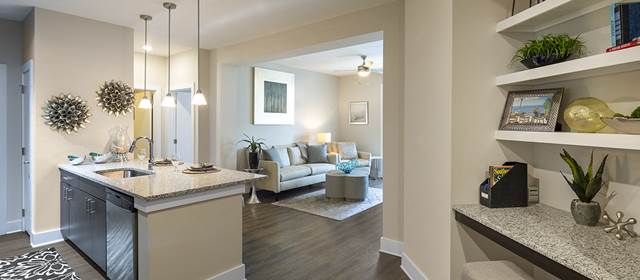 Studio apartment at MAA Innovation Apartments in Greenville, SC